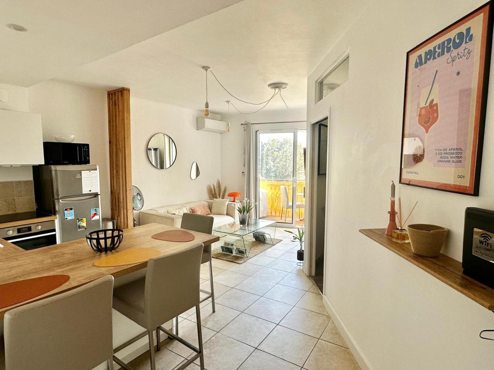 Casamea - Studio, Parking, Wifi, Clim, Ajaccio Exterior foto